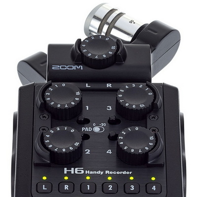 ضبط کننده دیجیتالی زوم Zoom H6