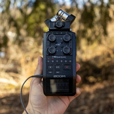 رکوردر پرتابل زوم Zoom H6 - ضبط صدای طبیعت