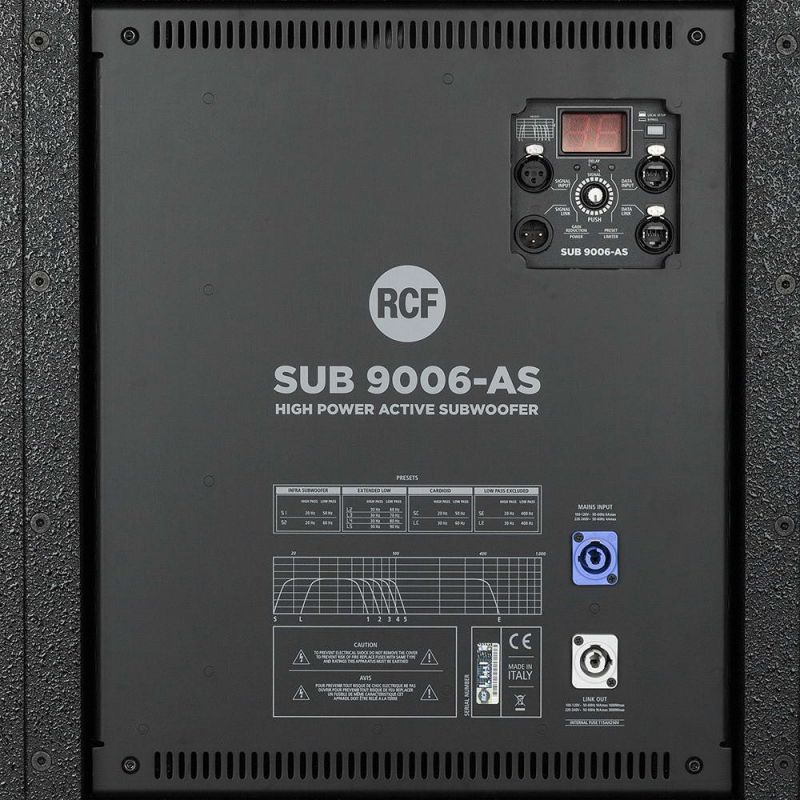 ساب ووفر اکتیو آر سی اف RCF SUB 9006-AS