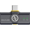 میکروفن بی سیم یقه ای هالی لند Hollyland LARK M2 DUO for USB-C