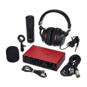 قیمت پک استودیویی فوکوسرایت Focusrite Scarlett 2I2 Bundle 4th Generation