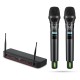 میکروفن بی سیم دو دستی دیجی تک DG Tech D200