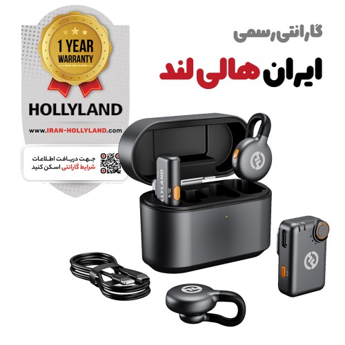 میکروفن بی سیم یقه ای هالی لند Hollyland LARK M2S