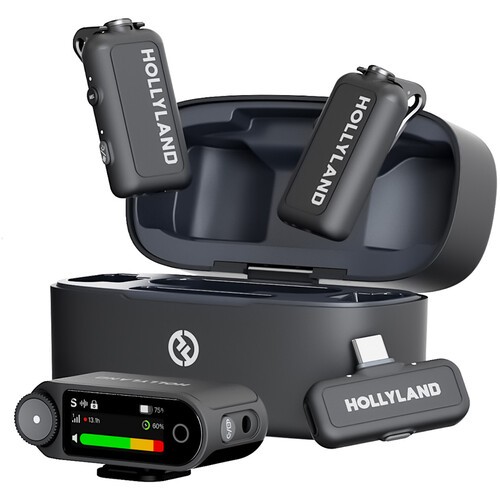 میکروفون یقه ای هالی لند HOLLYLAND LARK MAX 2 Combo