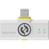 میکروفن بی سیم یقه ای هالی لند Hollyland LARK M2 Duo Combo با رنگ سفید