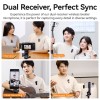 میکروفون Ulanzi A100 Wireless Lavalier Microphone for Camera and Type-C Smartphone (NEW)