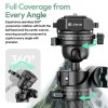 ترایپاد ویدیویی اولانزی Ulanzi JJ06 GlideGo Video Tripod1.8m