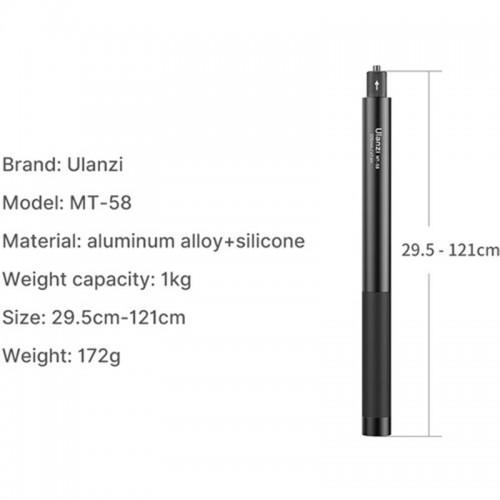 سه پایه دوربین اولانزی ULANZI MT-58 Selfie Stick (120cm)