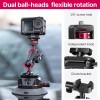 نگهدارنده موبایل و دوربین ورزشی اولانزی Ulanzi SC-02 Extended Vacuum Suction Cup 4.5 inches