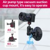 نگهدارنده موبایل و دوربین ورزشی اولانزی Ulanzi SC-02 Extended Vacuum Suction Cup 4.5 inches