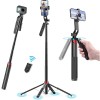 سه پایه Ulanzi MA09 Bluetooth Remote Control Selfie Stick For GoPro Or Smartphone
