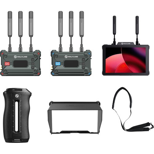سیستم انتقال تصویر بی سیم هالی لند Hollyland Pyro 7 Wireless Transceiver Monitor Kit