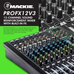 راهنمای خرید میکسر مکی Mackie ProFX12v3