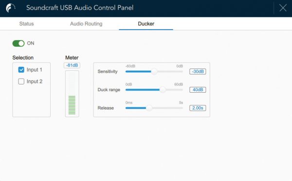 کنترل پنل رابط  USB در Notepad-8FX