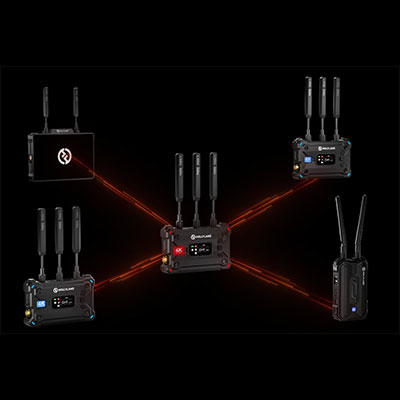 اتصال هم‌زمان ۴ گیرنده Hollyland Pyro S به‌واسطه فناوری WifiBroadcast
