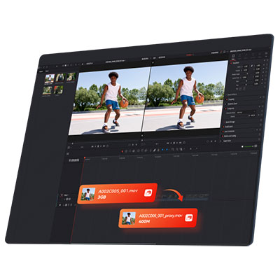 ضبط فایل‌های پراکسی (Proxy Recording) Hollyland Pyro 5