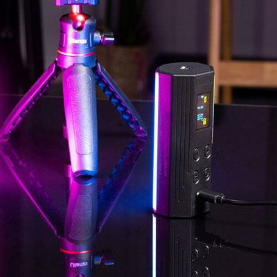 باتری داخلی و قابلیت حمل Ulanzi I-Light