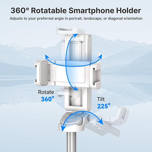 انعطاف‌پذیری در زاویه و ارتفاع Ulanzi JJ02