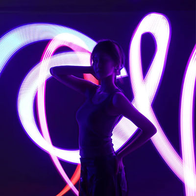 نورپردازی خلاقانه با حالت دو رنگ و افکت‌ها Ulanzi LM-P40Bi