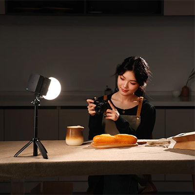 نورپردازی خلاقانه با حالت RGB کامل و افکت‌ها Ulanzi LM-P40RGB