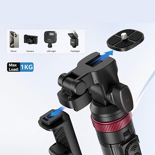 سازگاری بالا و اتصالات جانبی Ulanzi MT-78