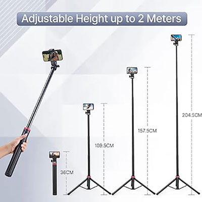 قابلیت تنظیم ارتفاع Ulanzi MT-79