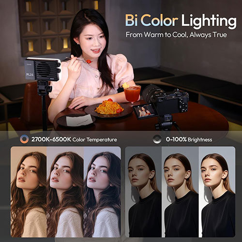 کیفیت نوری و کنترل دما Ulanzi PL25