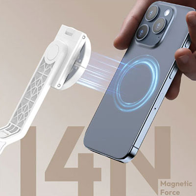 سیستم نگهداری دوگانه: MagSafe و گیره فنری Ulanzi TT88