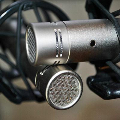میکروفن خازنی یا کاندنسر برای ضبط صدای ساز